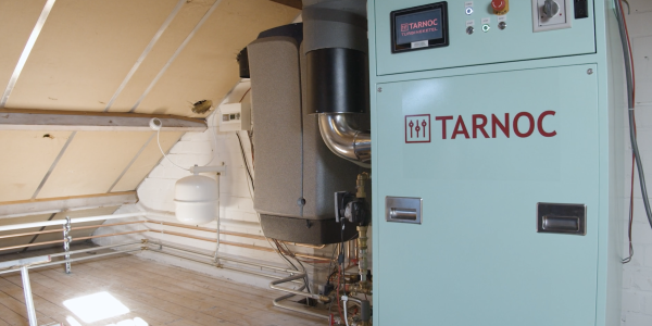 Tarnoc - Eerste pilot Turbineketel prototype 1 van de Warmtewissel